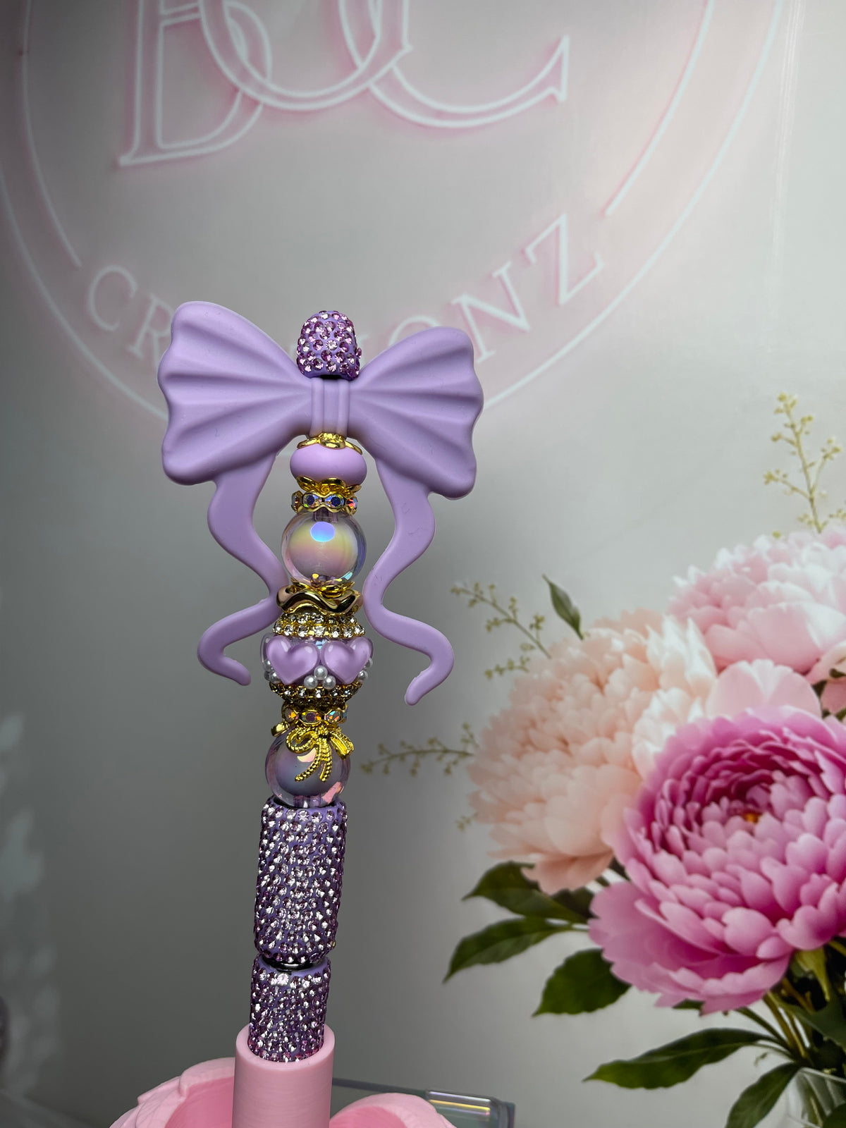 Lavender Bling Pen