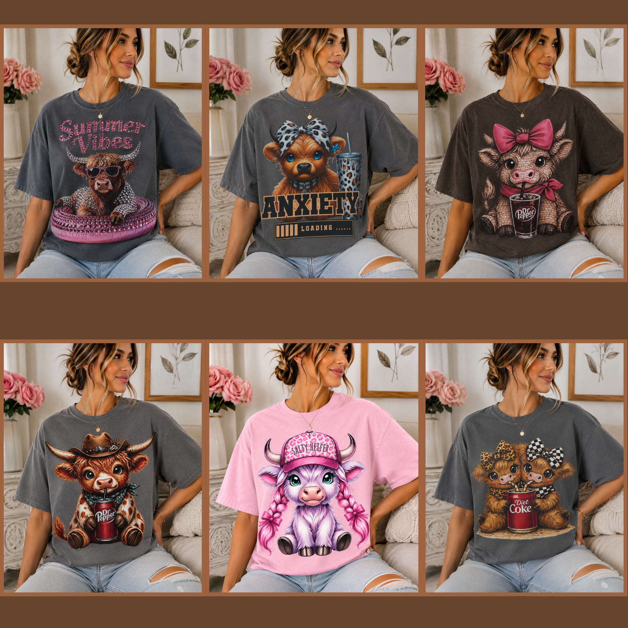Cute Cow Collection | Pick Your Transfer