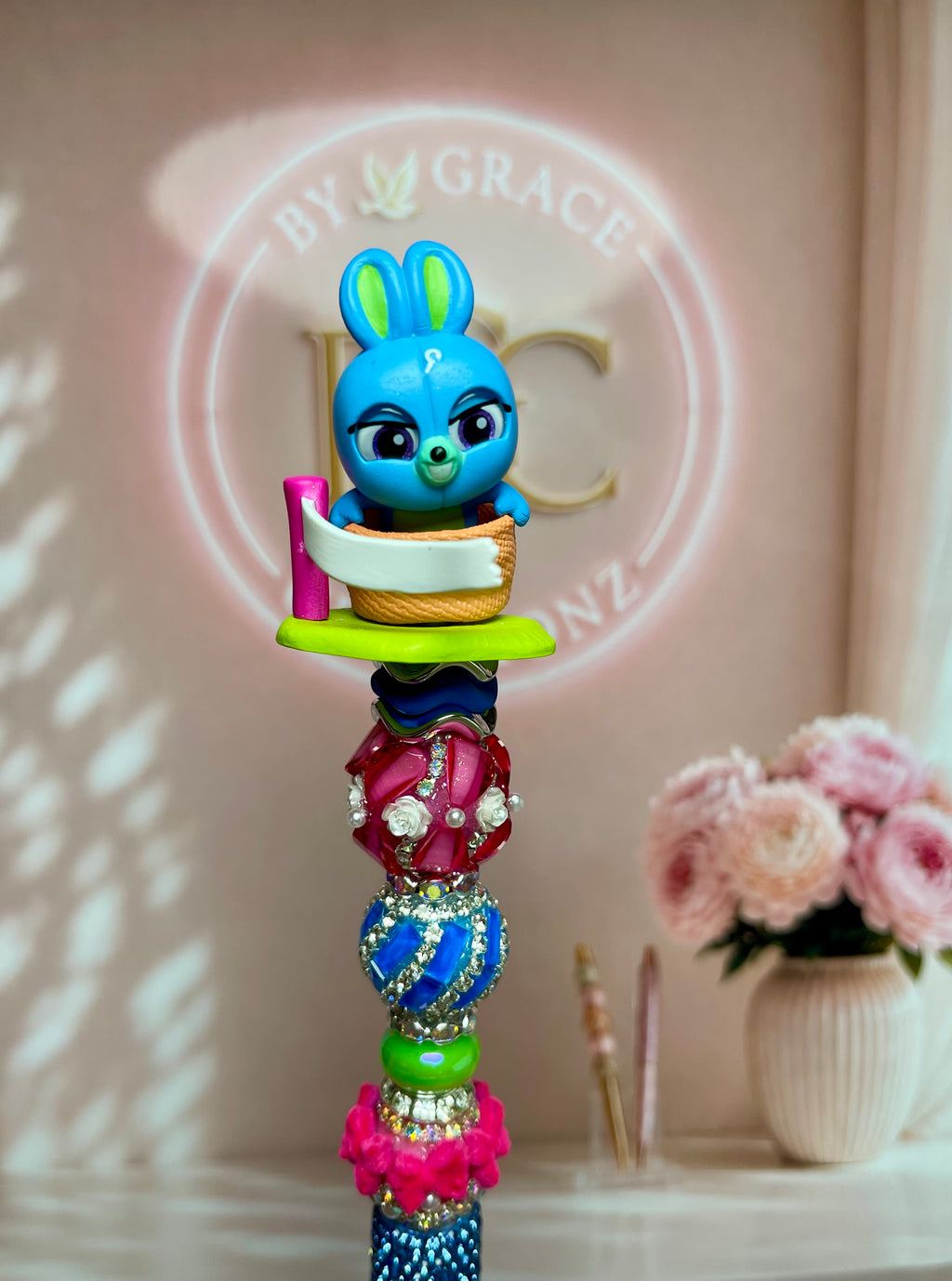 *Rare* Bunny Doorable Bling Pen