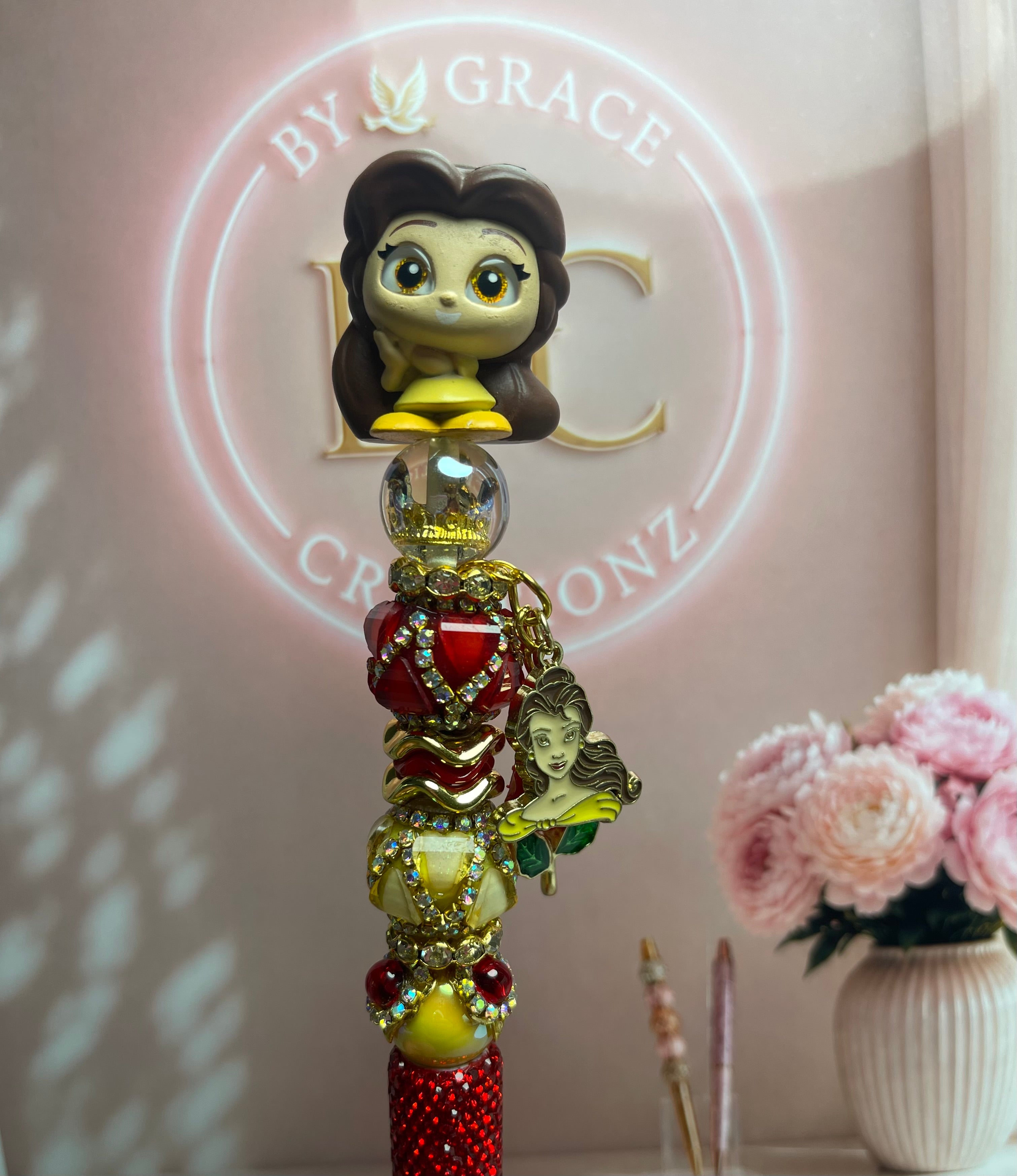 Bell Doorable Rhinestone Pen