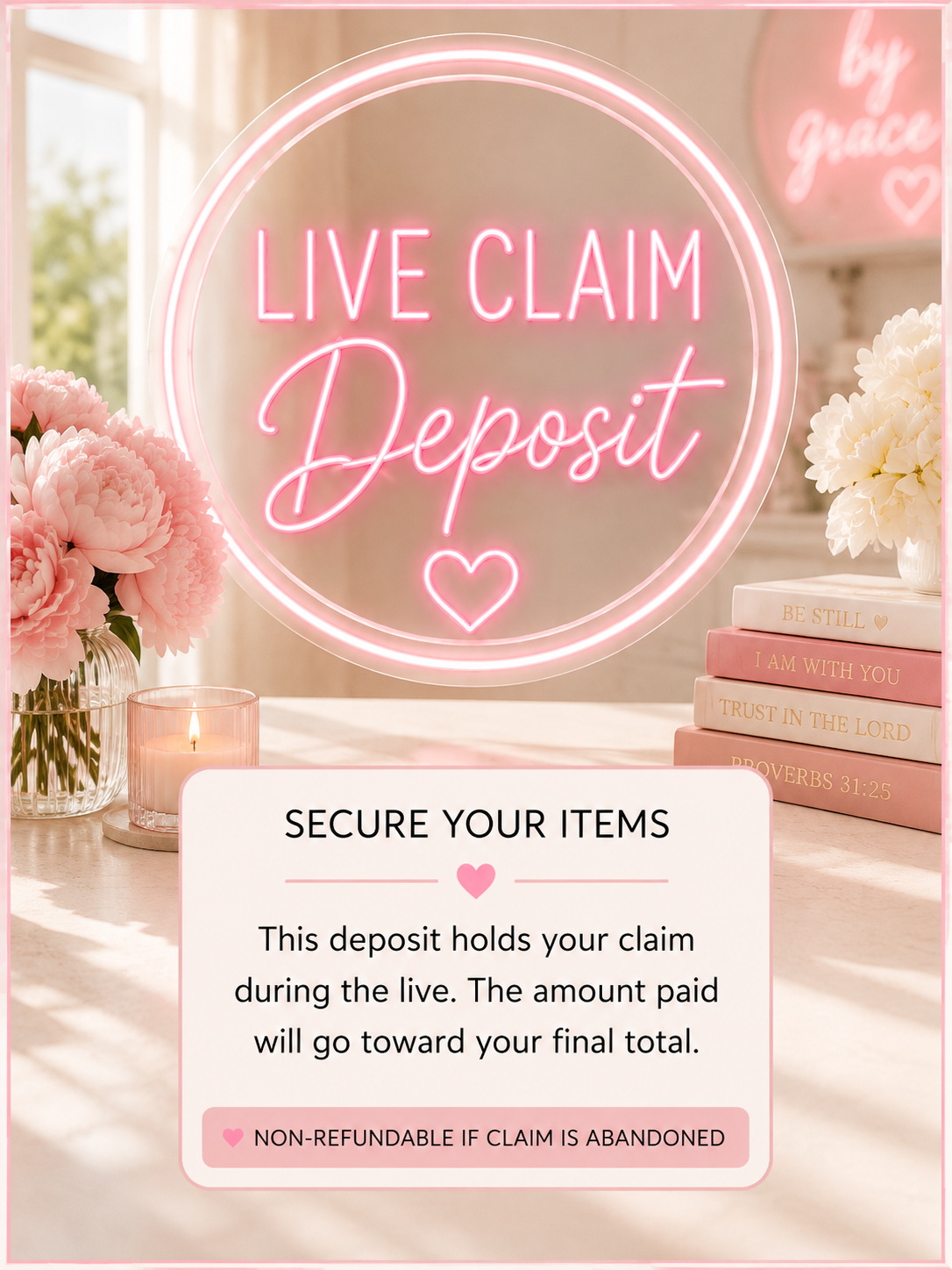 Live Claim Deposit