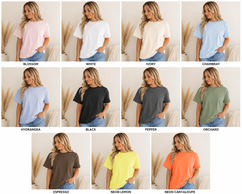 Build Your Custom Comfort Colors® T-Shirt