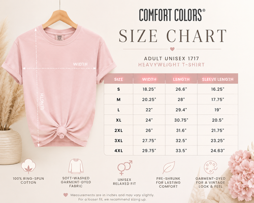 Build Your Custom Comfort Colors® T-Shirt
