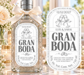 12 Gran Malo Sticker Labels 750 ml