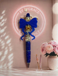 Royal Blue Bling Pen