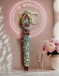 Snow White Acrylic Bling Pen