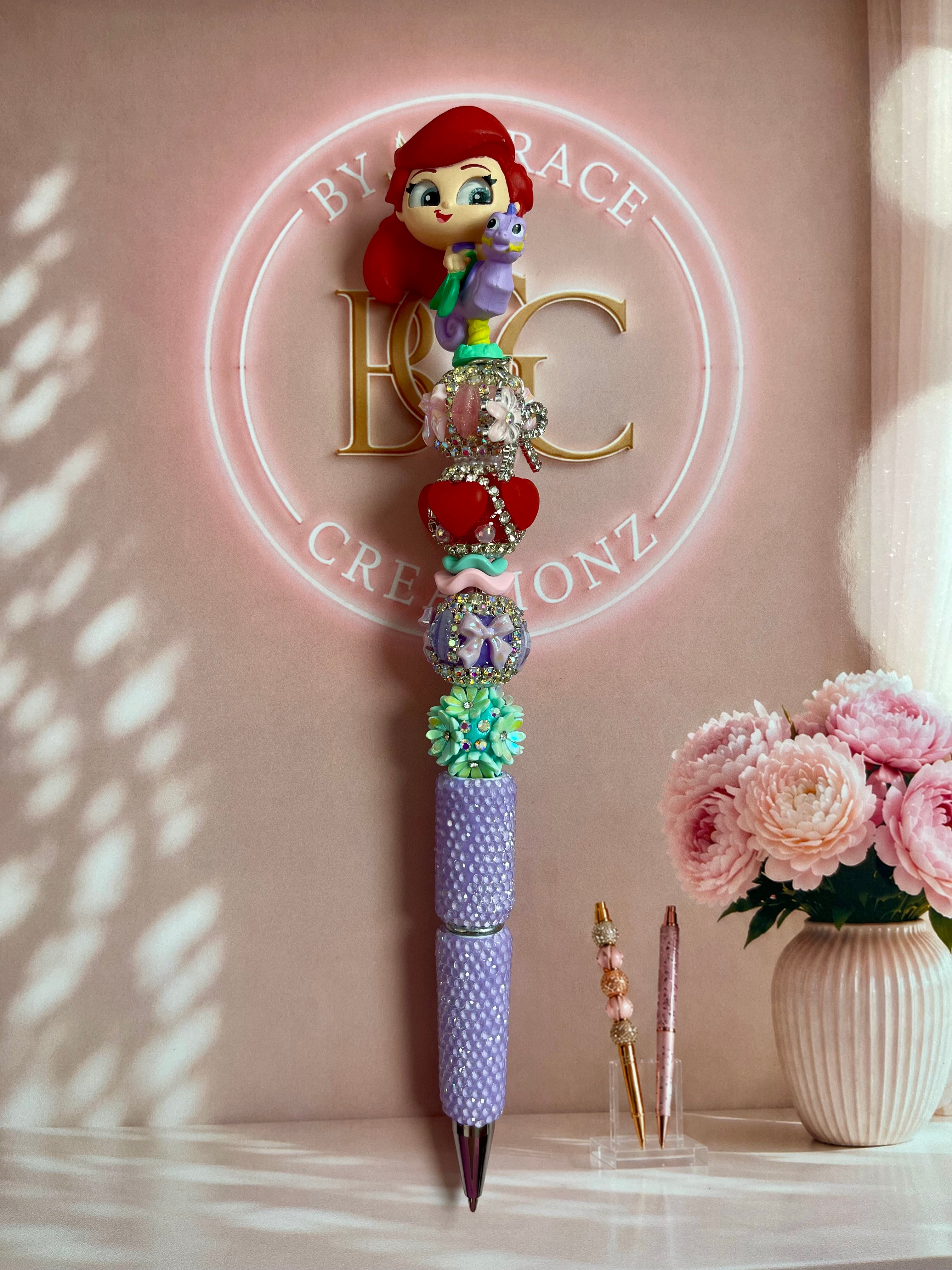 Little Mermaid Doorable Bling Pen