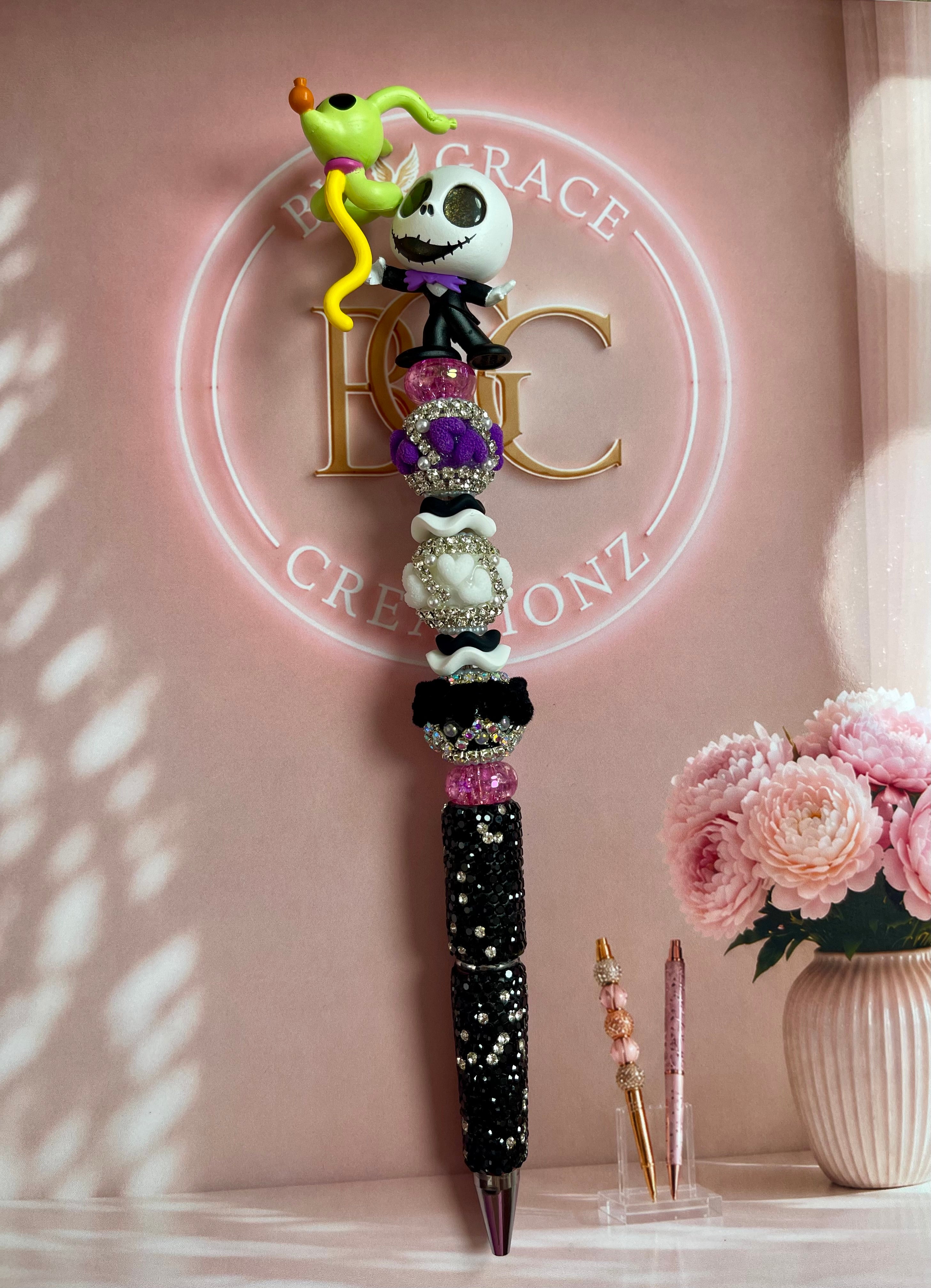 **Rare** Jack Skellington Doorable Bling Pen