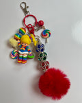 Rainbow Girl Keychain/ Bag Charm