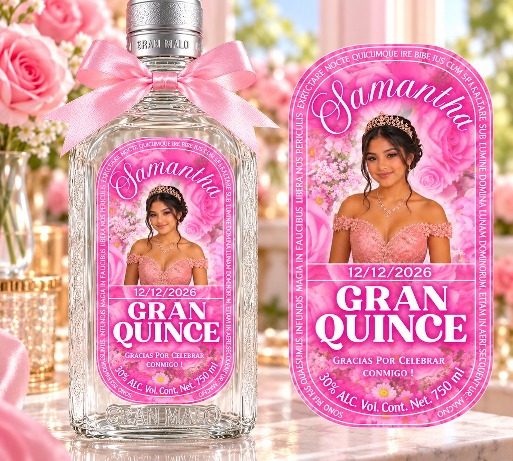Gran Malo Sticker Labels 750ml