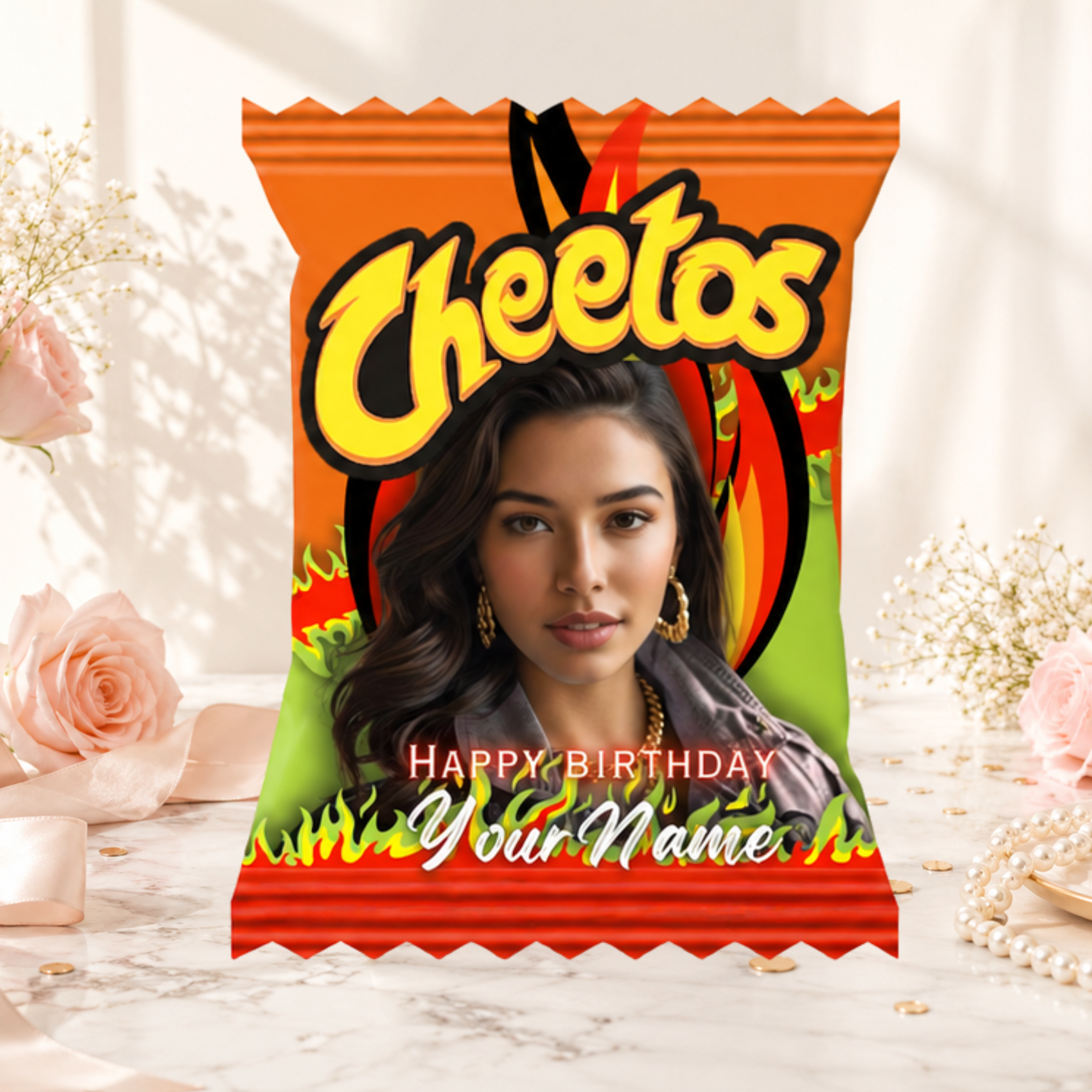 Custom Hot Cheetos Chip Bags Wrapper
