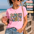 Summer Vibes Floral Comfort Colors® T-Shirt