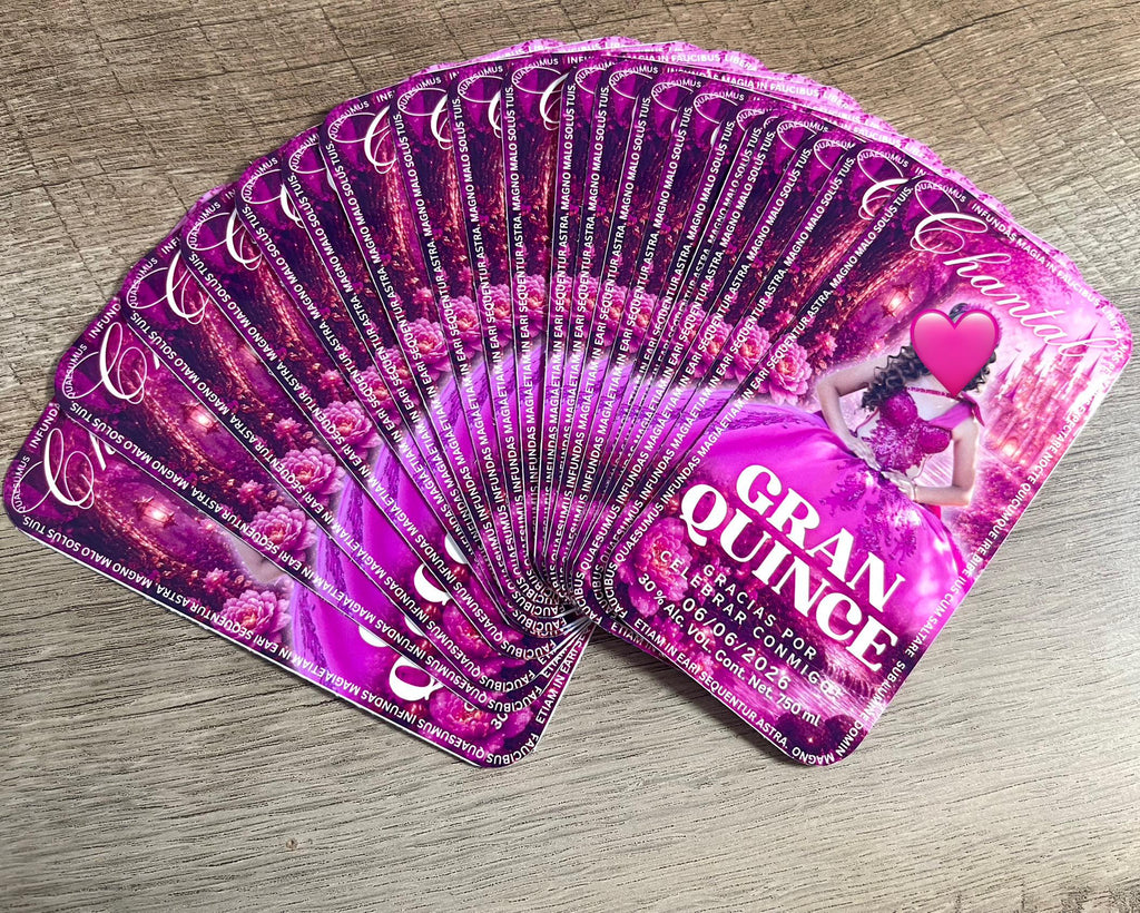 Gran Malo Sticker Labels 750ml